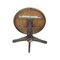 International Concepts Round 36 in Rd top ped table, 12 in leaf, 30.1 inh, dining Height, Hickory/Washed Coal, 36 W, 48 L K45-36RXT-27B - alternate 10